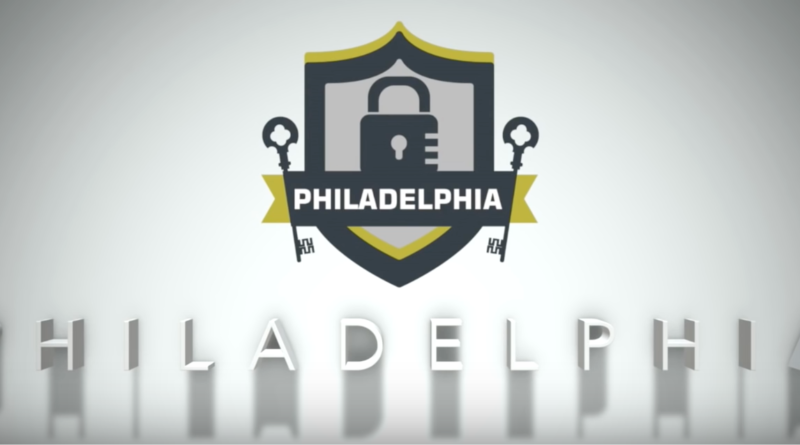Philadelphia ransomware logo.